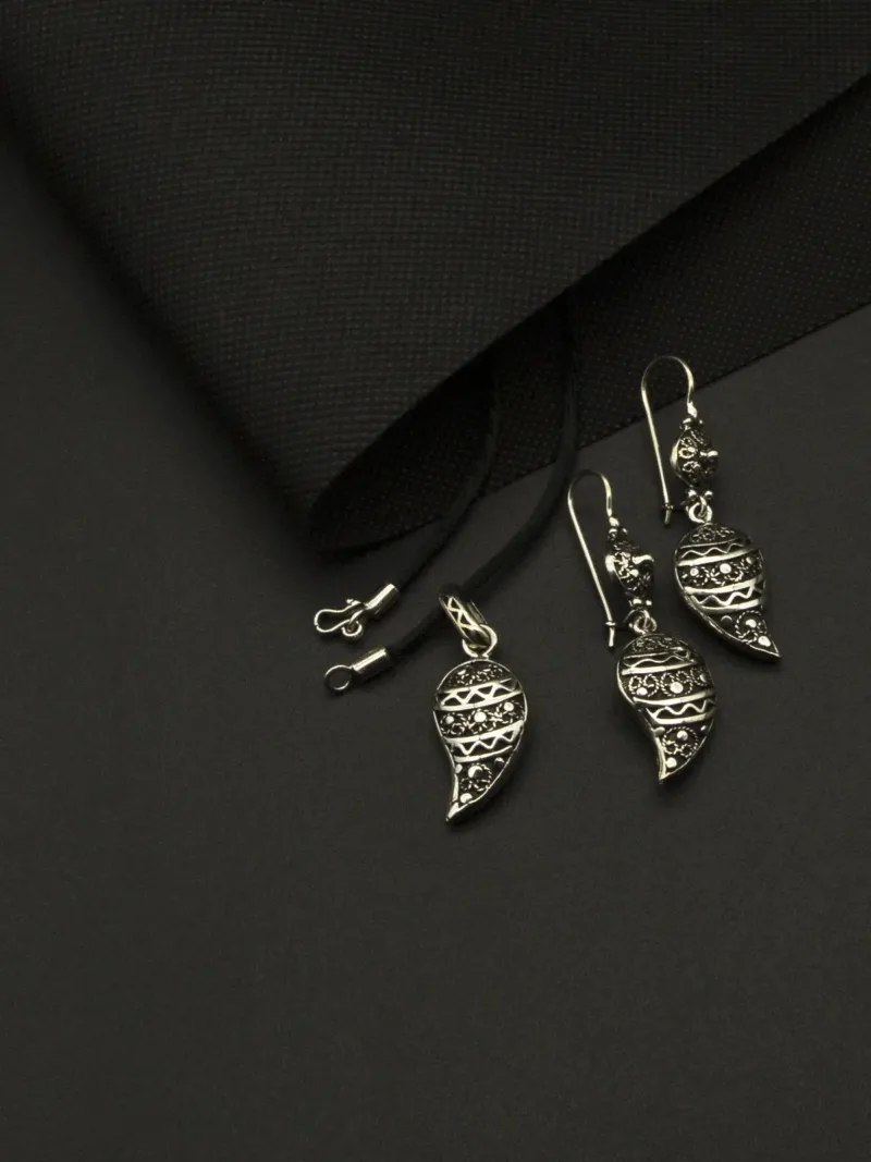 Sterling Silver Jewelry Set – Handcrafted Harmony